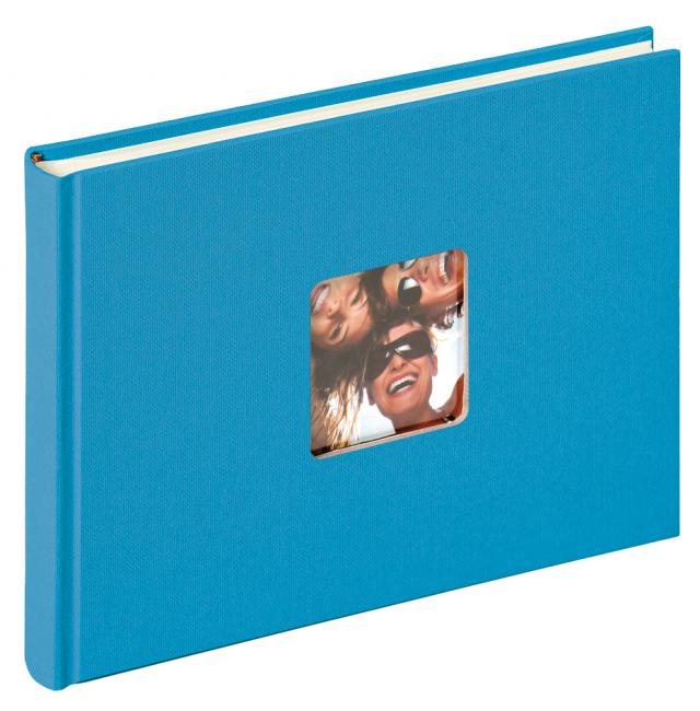 Fun Album Havsblå - 22x16 cm (40 Hvide sider / 20 blade)