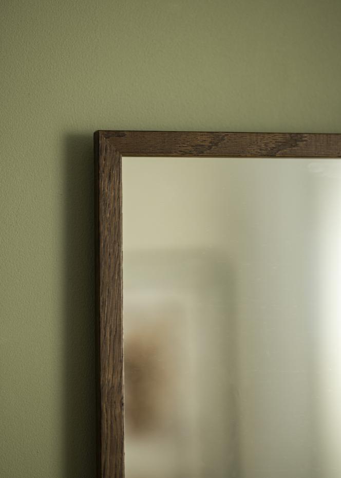 Spejl Solid Smoked Oak 40x80 cm