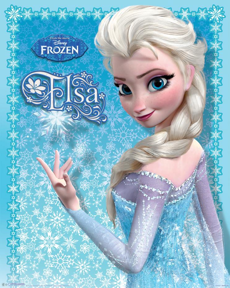Frozen Elsa - 40x50 cm