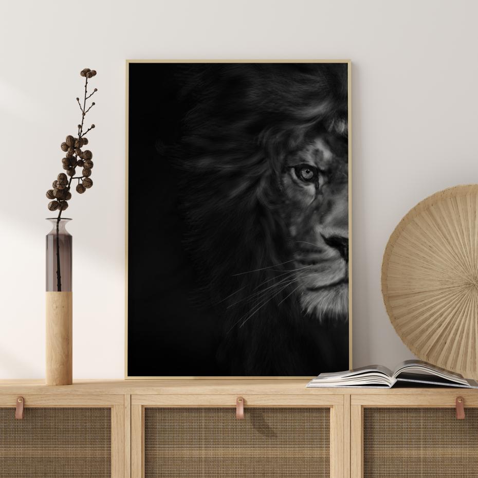 Half Lion Plakat
