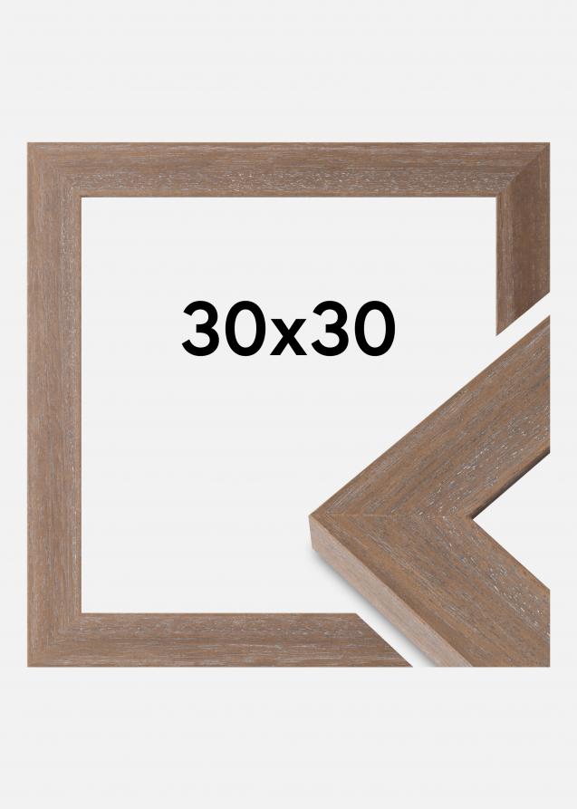 Ramme Juno Akrylglas Grå 30x30 cm