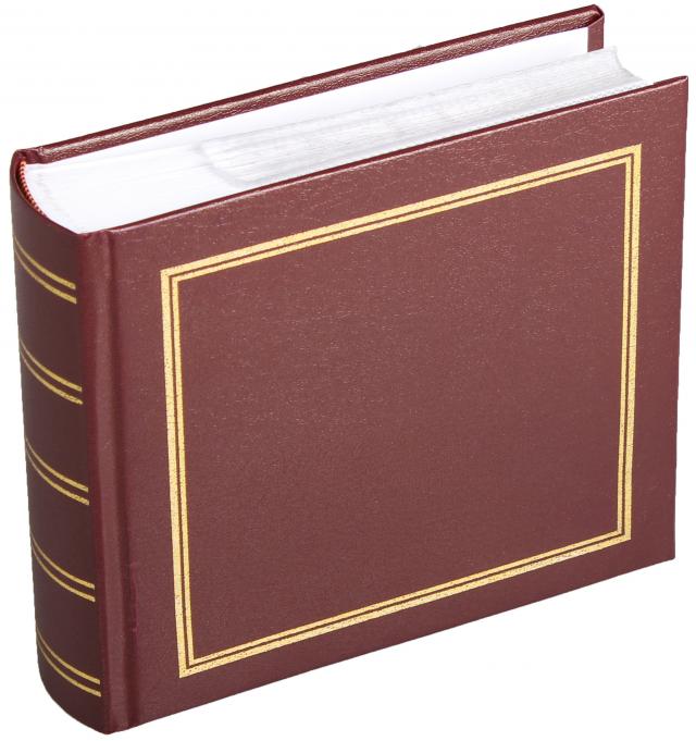 Diamant Fotoalbum Vinrød - 100 Billeder i 11x15 cm
