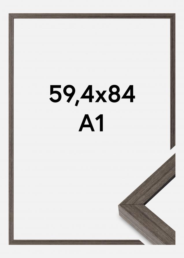 Ramme Hermes Akrylglas Grey Oak 59,4x84 cm (A1)