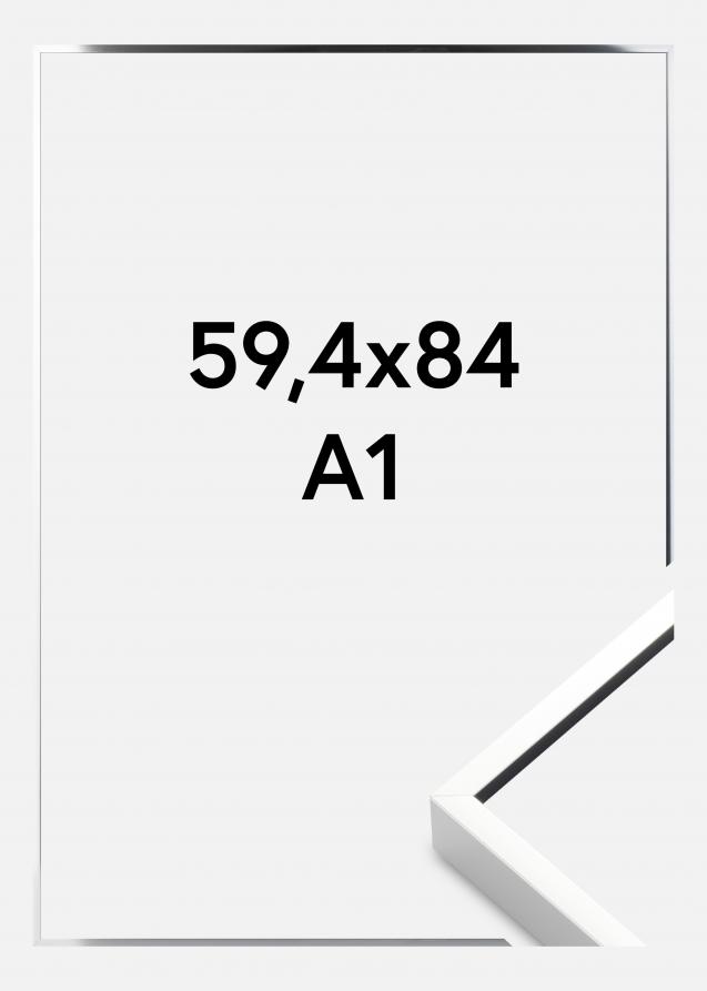 Ramme Nielsen Premium Alpha Blank Sølv 59,4x84 cm (A1)