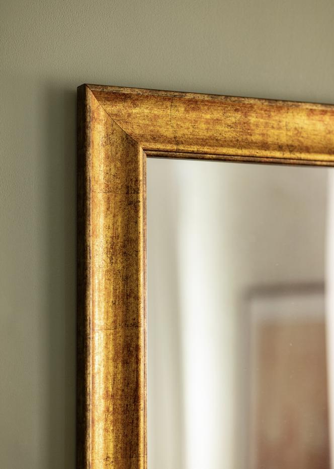 Spejle Saltsjbaden Guld 70x100 cm