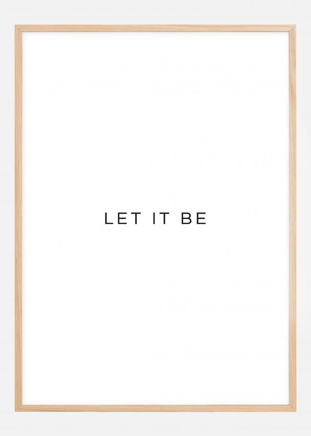 Let it be Plakat