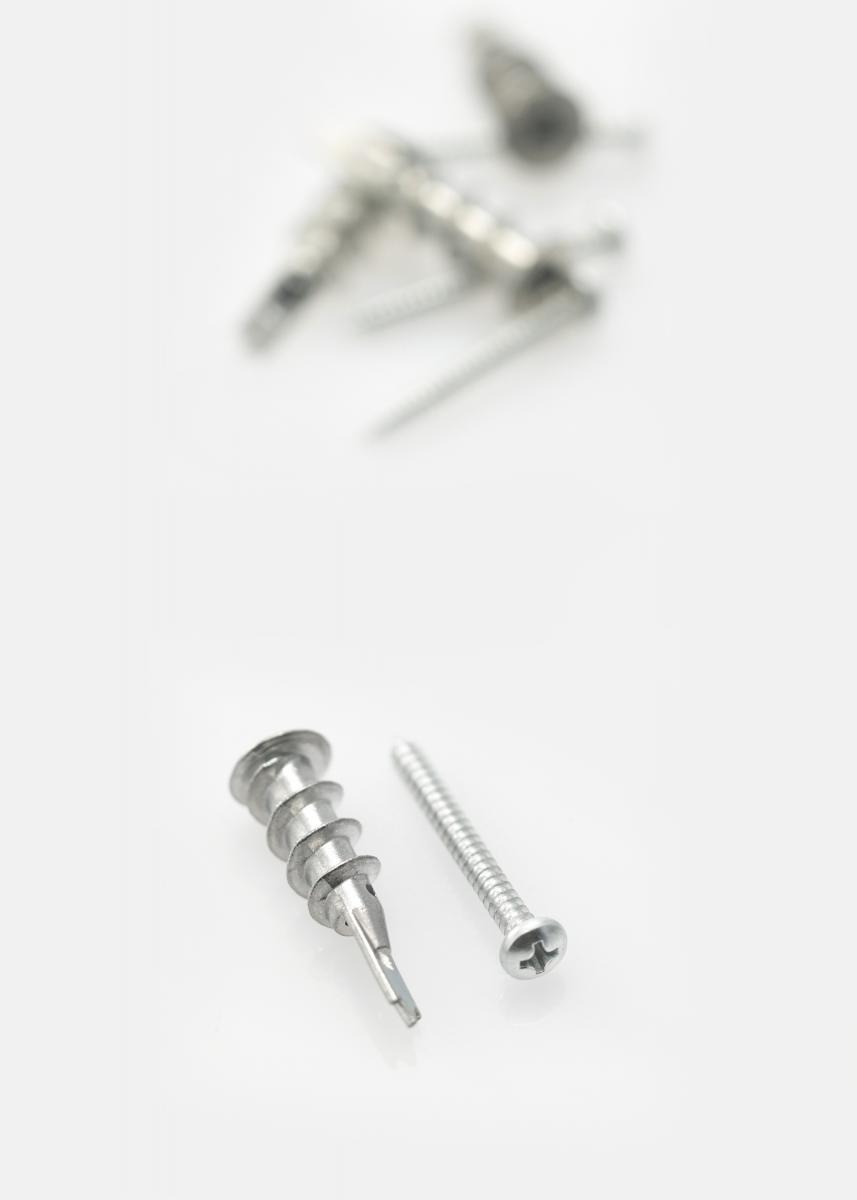 BGA Skrue og selvborende plug til gipsvg - 4-pack (13x26 mm)