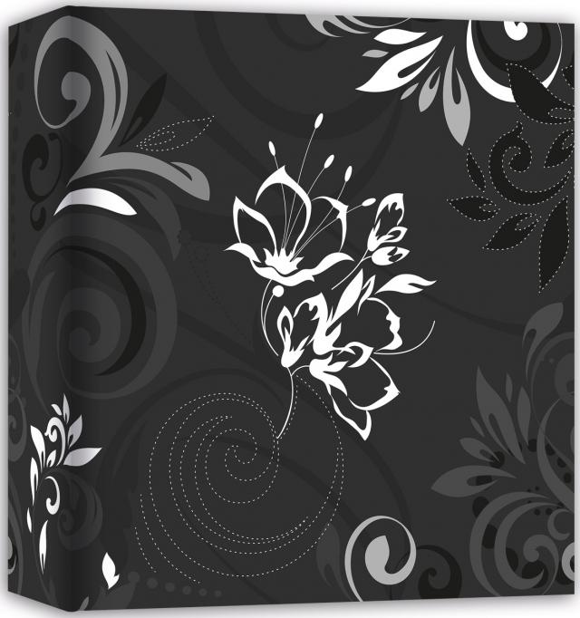 Umbria Sort - 31x32 cm (50 Hvide Sider / 25 blade)