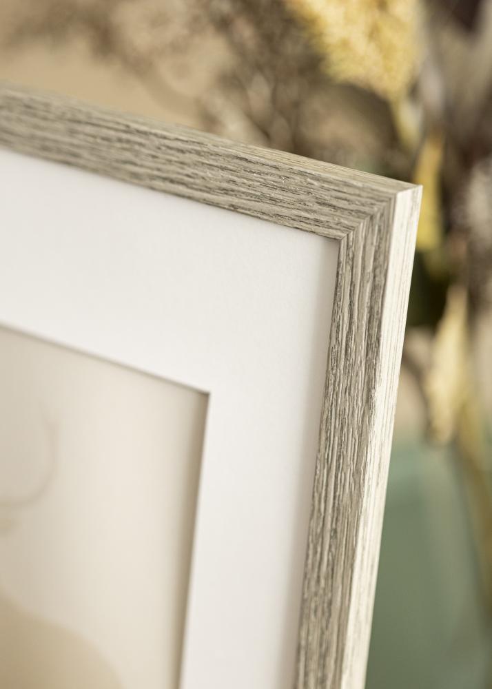 Ramme Stilren Akrylglas Grey Oak 60x80 cm
