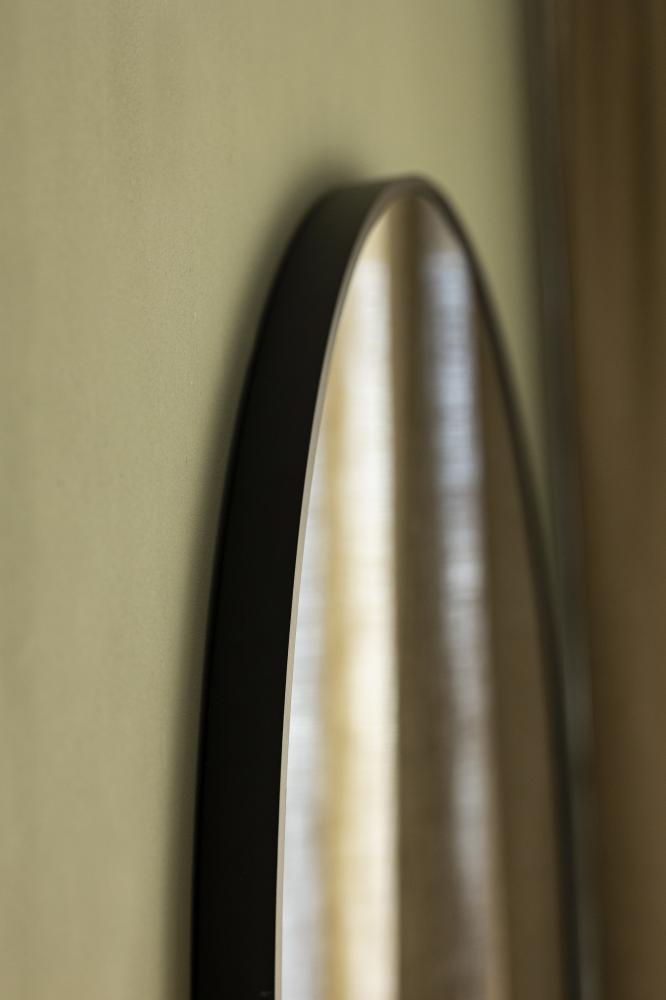 Spejl Modern Sort 80 cm 