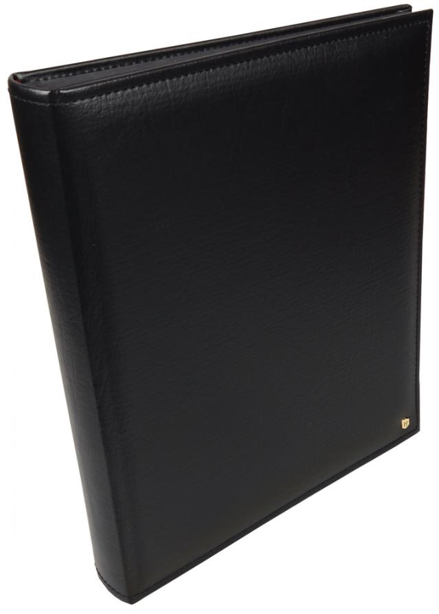 Henzo Lonzo Album - Sort - 30x36 cm (80 Sorte sider / 40 blade)
