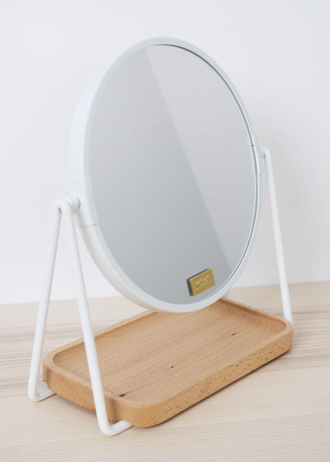 Bordspejl Tray Hvid 17 cm 