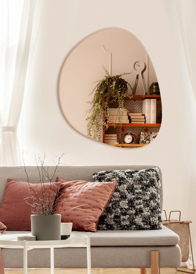 Spejl Shape Big Rose Gold 95x110 cm
