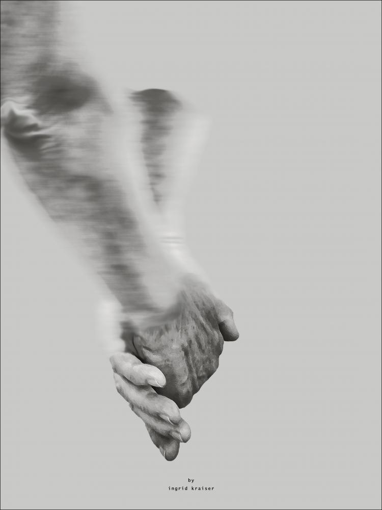 Holding hands Plakat