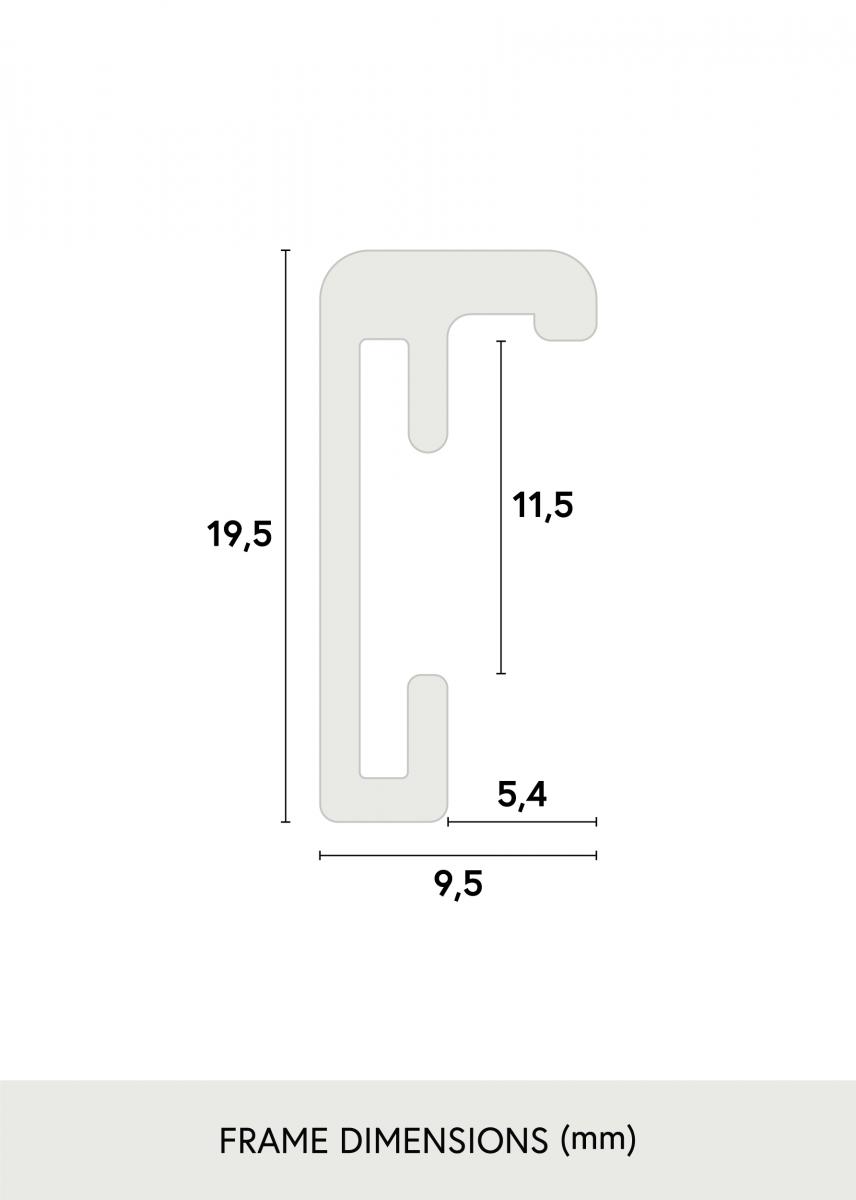 Nielsen Premium Classic ramme Guld 70x90 cm