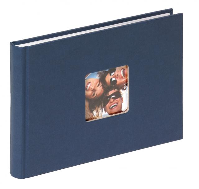 Fun Album Blå - 22x16 cm (40 Hvide sider / 20 blade)