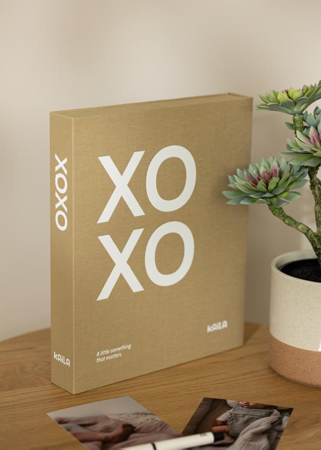 KAILA XOXO Vanilla - Coffee Table Photo Album (60 Sorte Sider / 30 Blade)