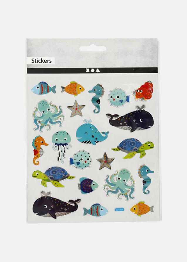 Stickers Havets Djur