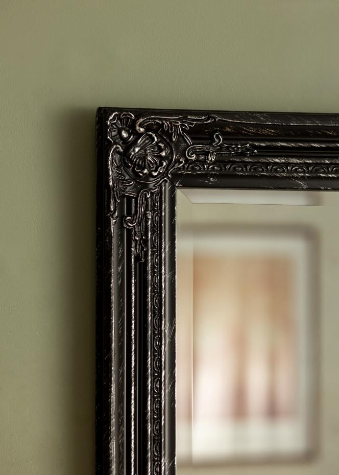 Spejl Antique Sort 50x70 cm