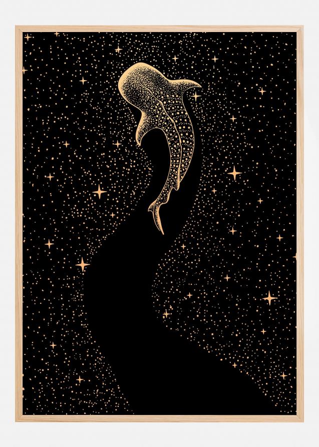 Star Eater Dark Gold Version Plakat