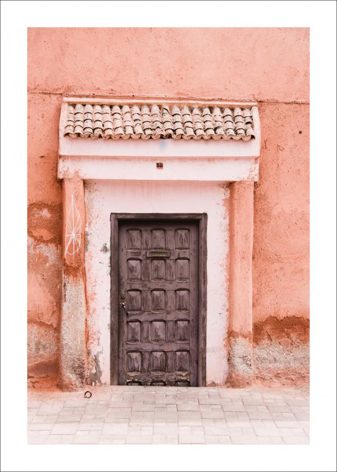 Marocco-pastell Plakat