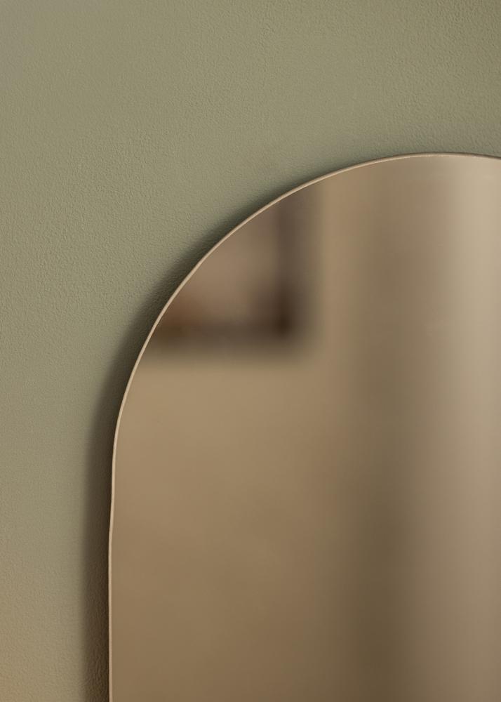 KAILA Spejl Oval Dark Bronze 30x40 cm