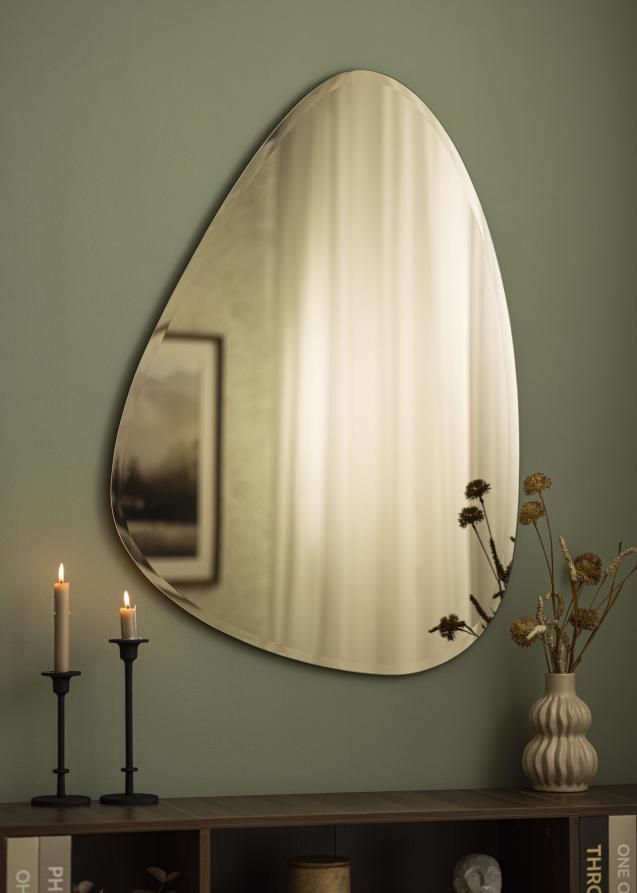 KAILA Spejl Deluxe Shape I Dark Bronze 70x100 cm