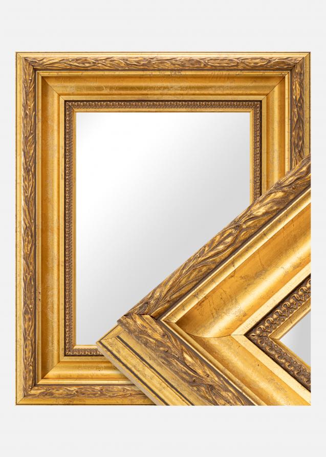 Spejl Egypt Ornament Gold - Egne mål