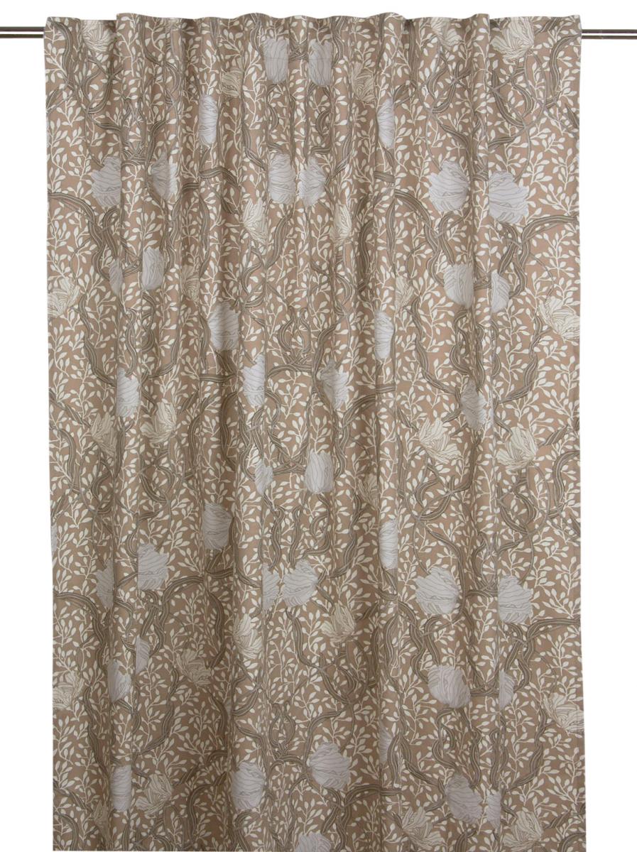 Gardiner med multibånd Matilda - Beige 2-pak