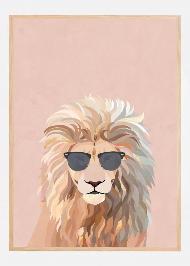 Cool cat lion Plakat
