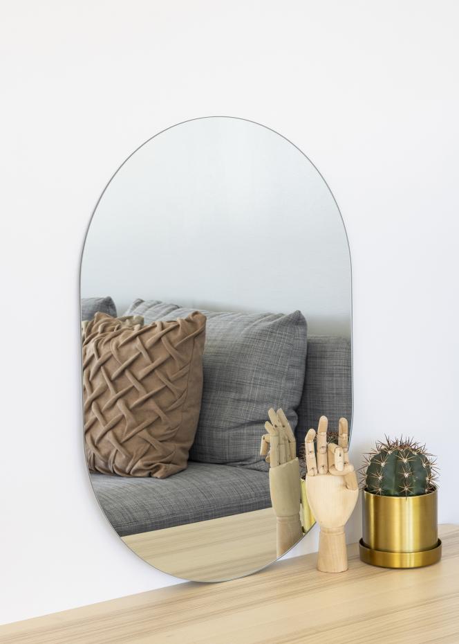 Spejl Oval 50x70 cm