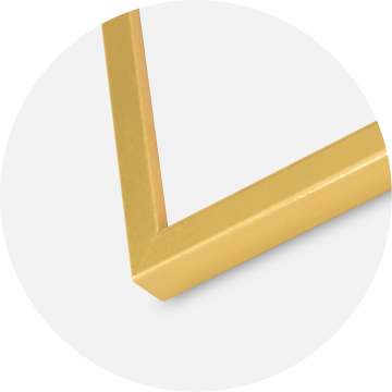 Billedramme Guld Smal 60 x 80 cm