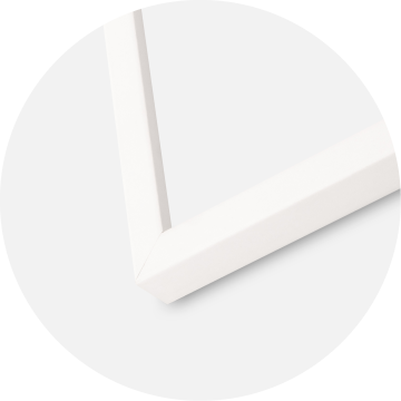 Billedramme Hvid Smal 60 x 80 cm