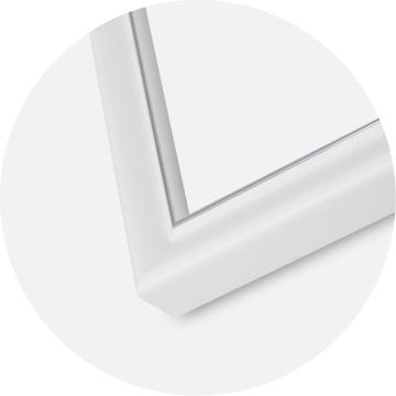 Ramme Canterbury Akrylglas Hvid 60x80 cm