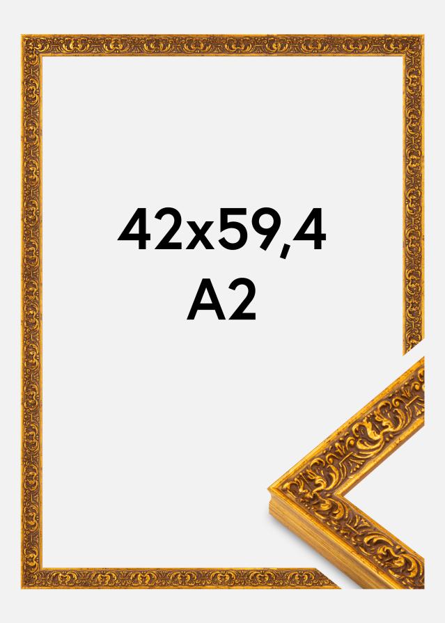 Ramme Amber Akrylglas Guld 42x59,4 cm (A2)
