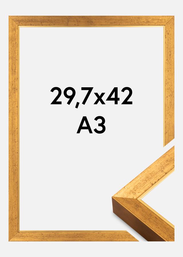 Ramme Brema Akrylglas Guld 29,7x42 cm (A3)