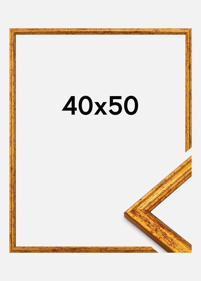 Ramme Claudia Akrylglas Guld 40x50 cm