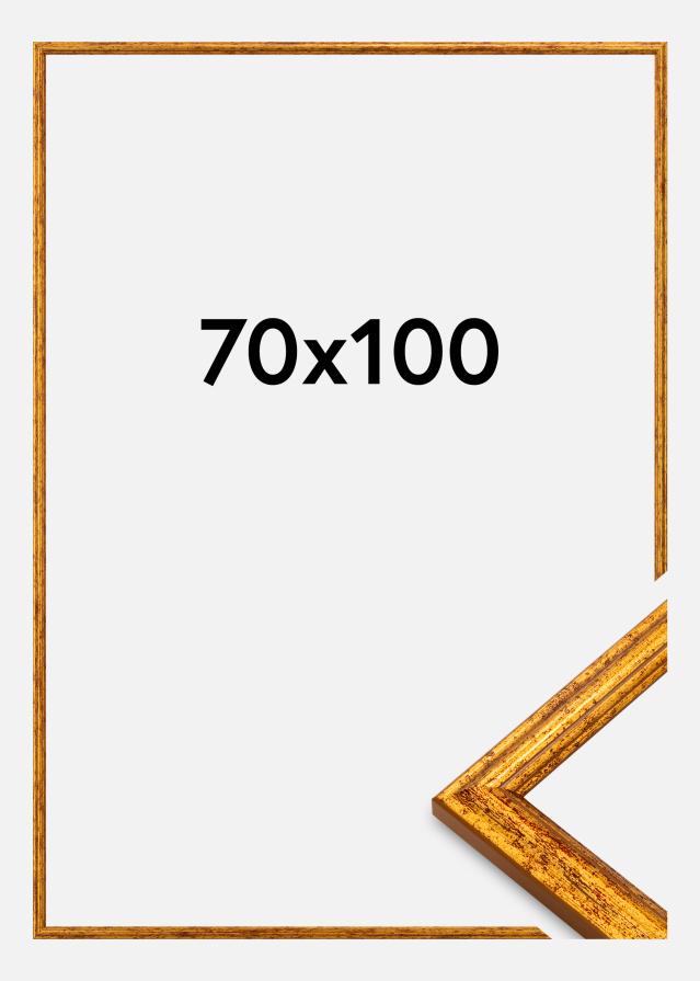 Ramme Claudia Akrylglas Guld 70x100 cm