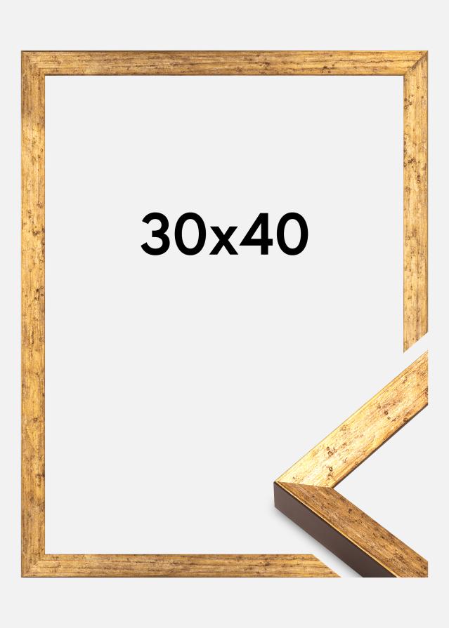 Ramme Dune Akrylglas Guld 30x40 cm
