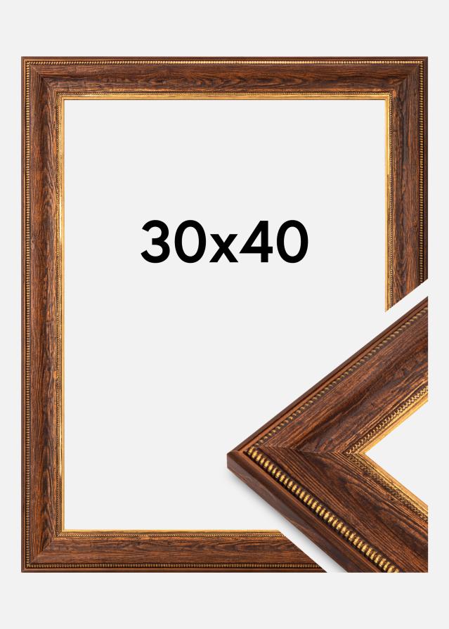 Ramme Fabriano Akrylglas Brun 30x40 cm