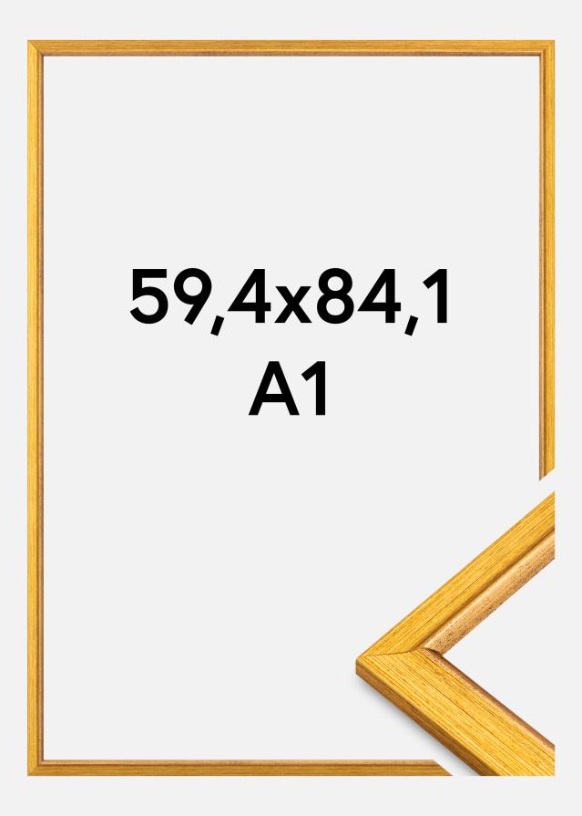 Ramme Marisa Akrylglas Guld 59,4x84,1 cm (A1)