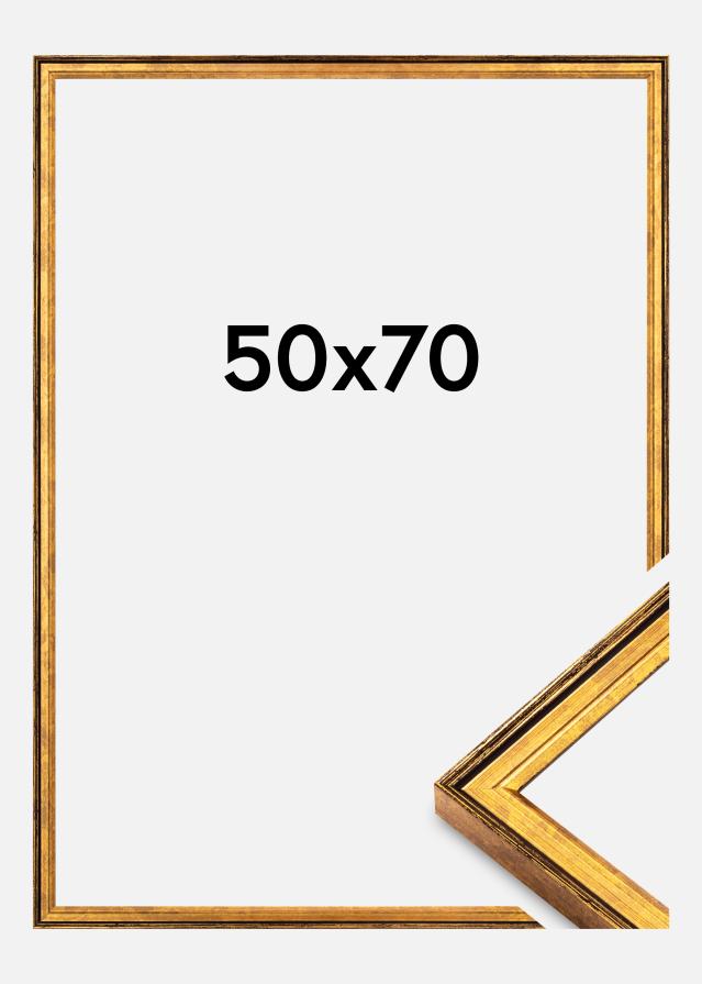 Ramme Ringa Akrylglas Guld 50x70 cm