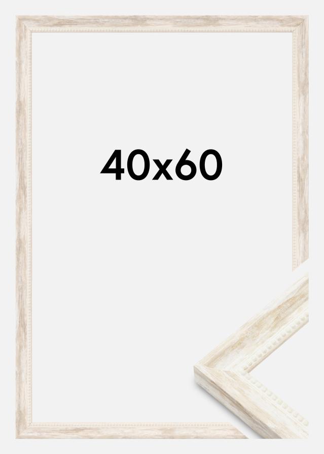 Ramme Soledad Akrylglas Hvid 40x60 cm