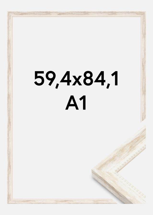 Ramme Soledad Akrylglas Hvid 59,4x84,1 cm (A1)