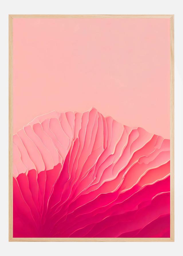Pink Coral Plakat