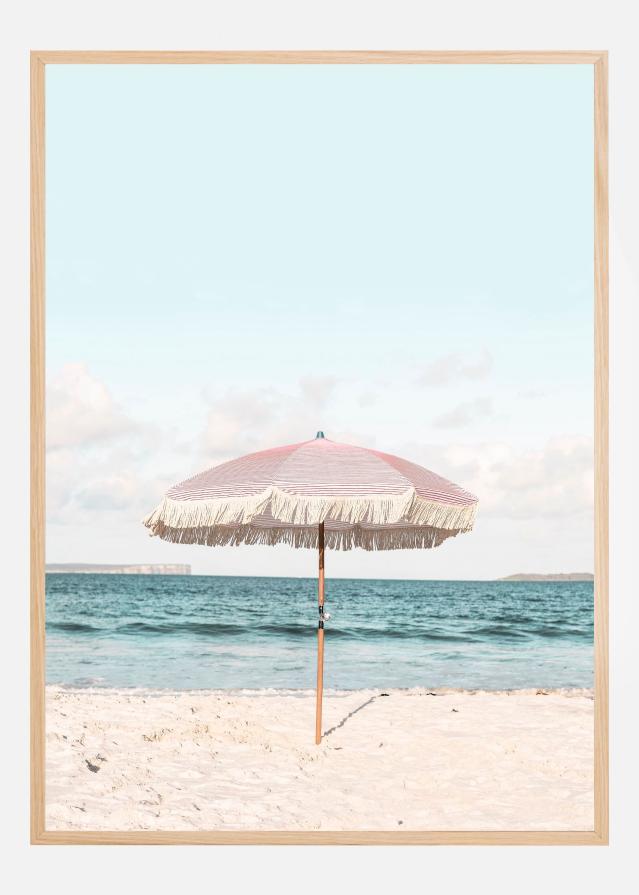 Pink Umbrella Plakat