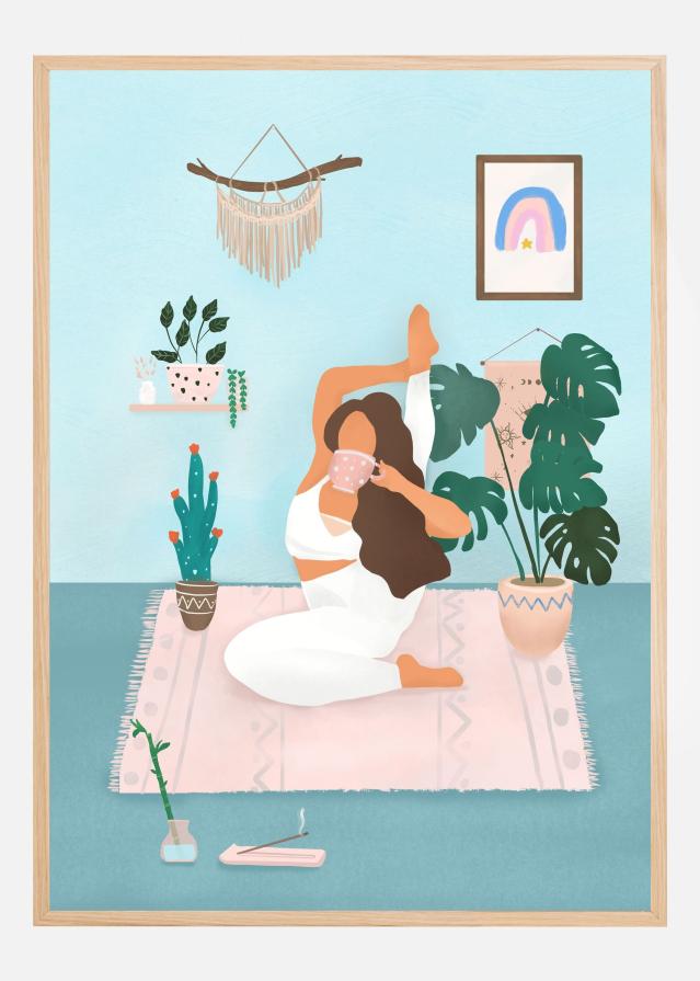 Yoga Time Plakat