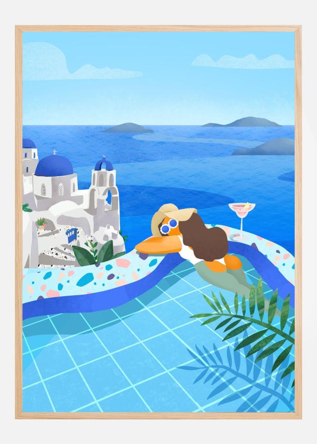 Summer in Greece Plakat