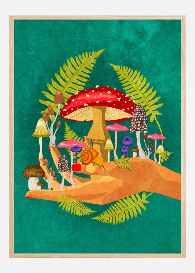 My Mushroom Cosmos Plakat