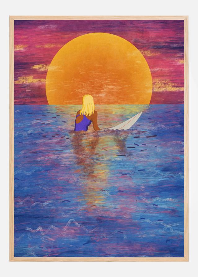 Surfer Girl Plakat